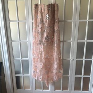 Elegant Pink Maxi Dress